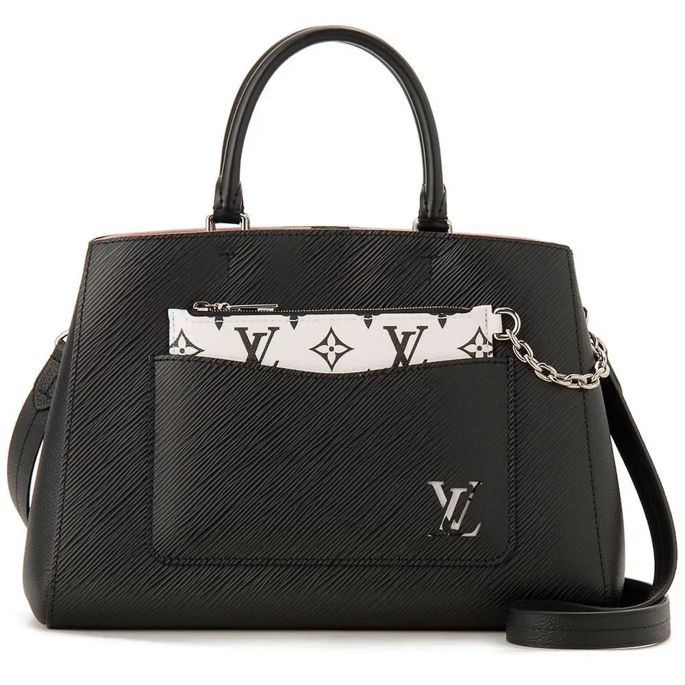 Louis Vuitton Marel MM Epi Leather Shoulder Bag black - Picture 1 of 6